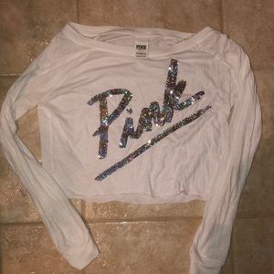 Crop top long sleeve from PINK!